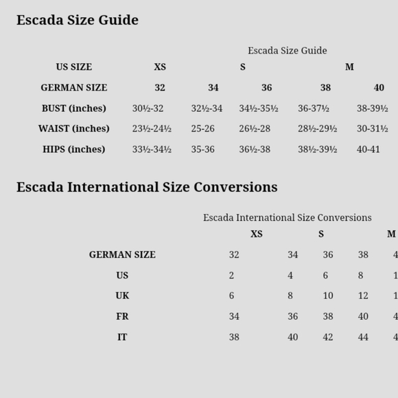 Escada Gray Wool Flannel Jacket w/ Embroidery Detail Open Front Size 8 / 38 - Picture 15 of 15